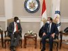 استقبال وزير البترول والثروة المعدنية لوزير التعدين النيجرى