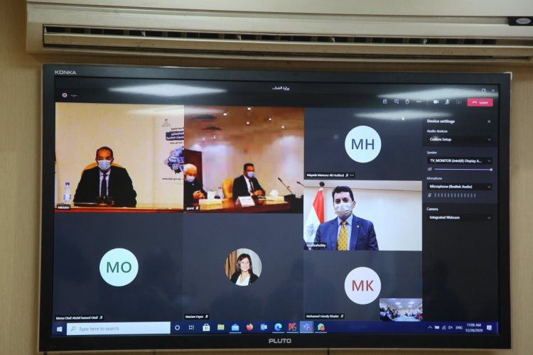وزيرا الشباب والاتصالات يشهدان توقيع بروتوكول تعاون لتنفيذ مبادرة مصر الرقمية