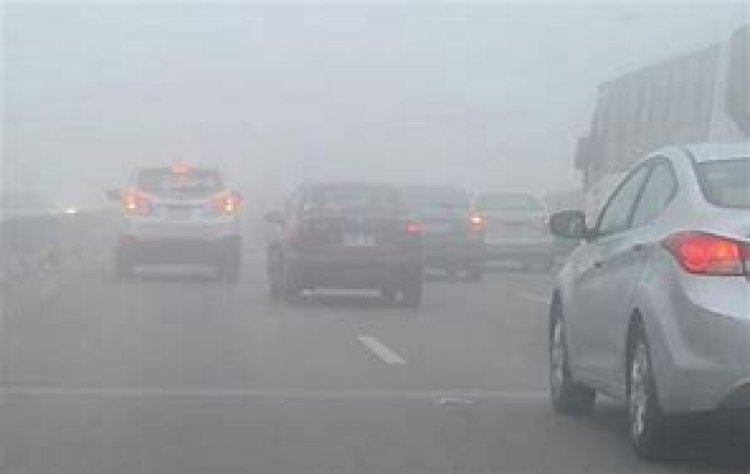 فتح الطرق الصحراوية بعد تلاشي الشبورة 