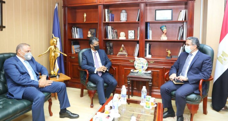 وزير السياحة  يستقبل رئيس شركة ماريوت العالمية