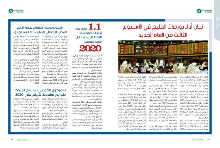 إقرأ في العدد الثالث والعشرون من كومودتي ماركت 