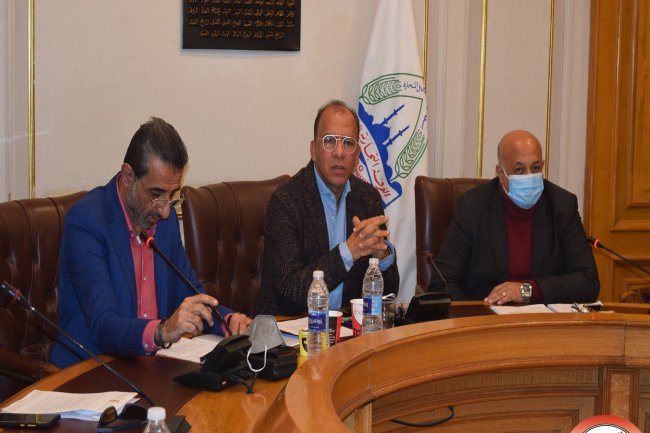 بالصور ..بداية نارية لمجلس إدارة "النقل الدولي بالقاهرة" في أول إجتماع بالدورة الجديدة