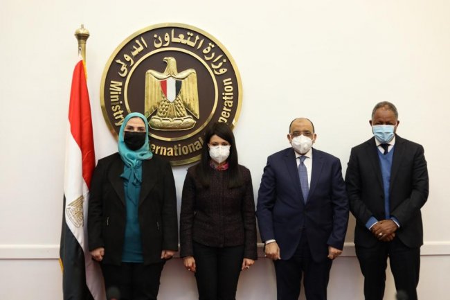 4 وزراء يناقشون خطة التوسع في مشروعات «الأغذية العالمي» لتحقيق التنمية الزراعية