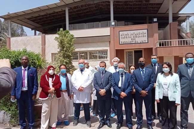 وزير الثروة الحيوانية السوداني يتفقد معهدي الصحة الحيوانية والامصال واللقاحات البيطرية