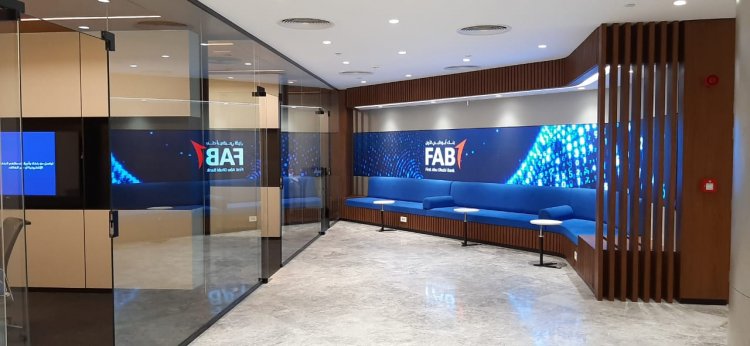 بتكلفة 35 مليون جنيه  «العمارة والتخطيط APG» تبدأ تسليم فرع بنك «ابوظبى الأول»