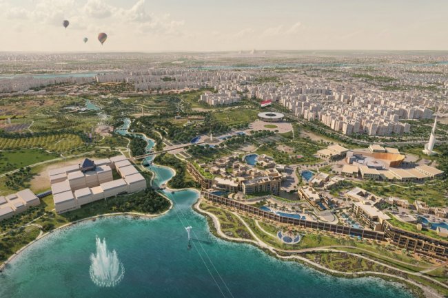 مدبولى يستعرض مخطط تطوير حديقة الفسطاط