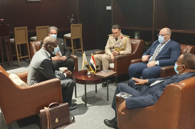 بالصور ... افتتاح اعمال الاجتماعات الثنائية  للشركات المصرية مع نظيرتها التنزانية