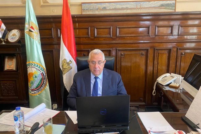 وزير الزراعة يترأس جلسة الإتحادين الافريقى والاوربى حول  استخدام الحلول الرقمية في الزراعة