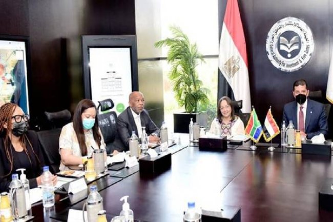 مباحثات  بين مصر وجنوب إفريقيا لدفع العلاقات الاستثمارية بين البلدين