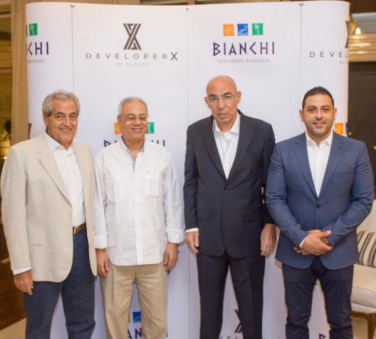 "مطور إكس" توقع شراكة استراتيجية لاستكمال وتطوير مشروع "بيانكى" فى سيدى عبدالرحمن بالساحل الشمالى