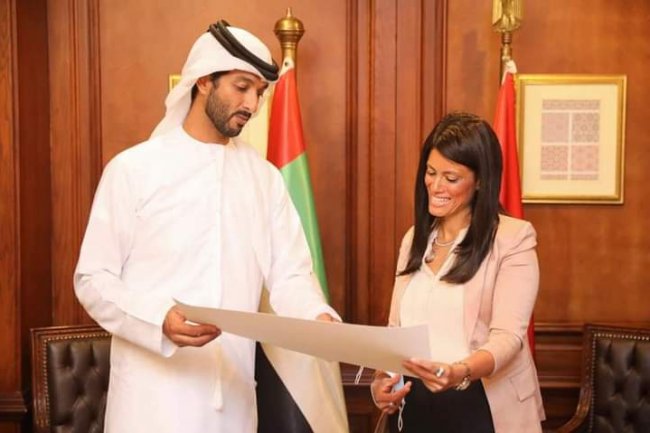 وزيرة التعاون الدولي تلتقي وزير الاقتصاد الإماراتي