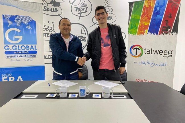 «جي جلوبال» تتعاقد مع بطل أولمبياد الشباب في التايكوندو «أياد بركات»