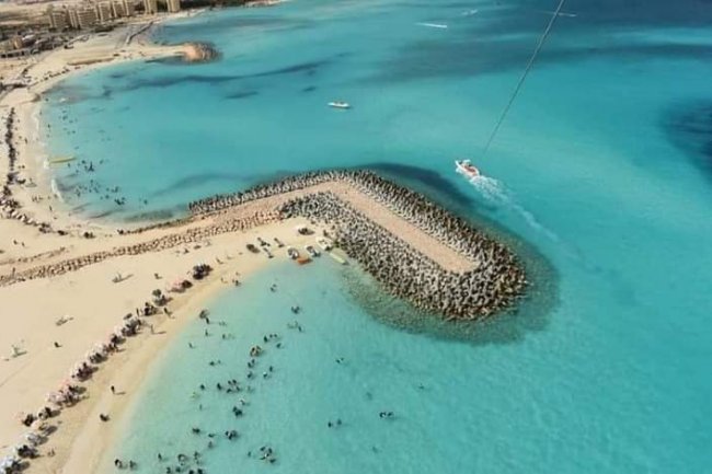 مشروعات كبرى لحماية شاطئ الأبيض وخليج مدينة مرسي مطروح