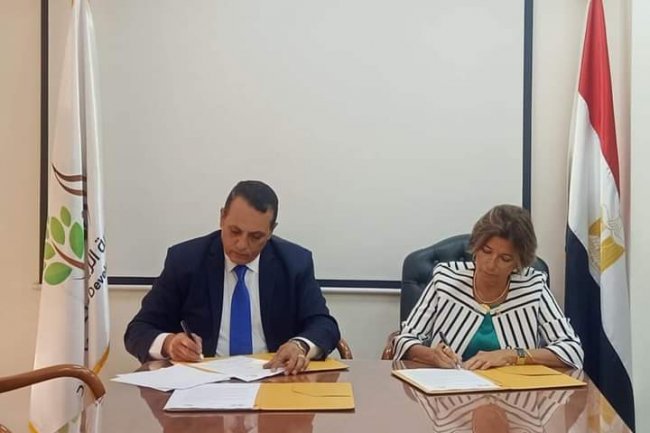 شركة «تنمية الريف المصرى الجديد»  توقع برتوكول تعاون مع «شبكة بشاير»
