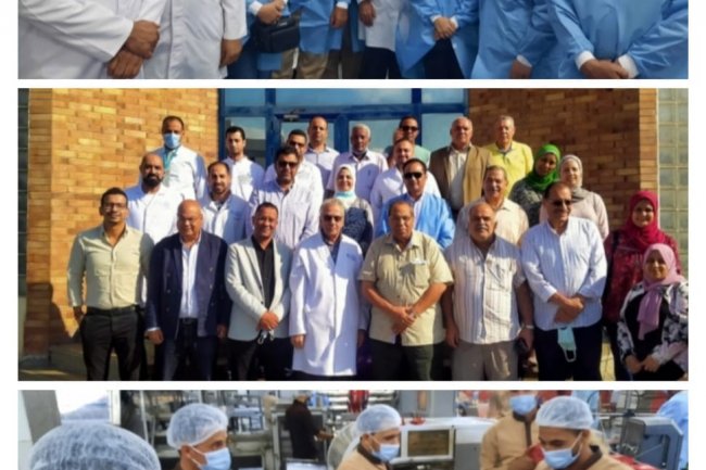 «جمعية الصناعات الغذائية»  تزور أكبر مجمع صناعي علي مساحة 22 فدان بمدينة السادات 