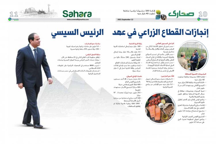 عدد خاص من مجلة كومودتي ماركت بمناسبة الدورة الثالثة والثلاثون لمعرض صحاري الدولي 