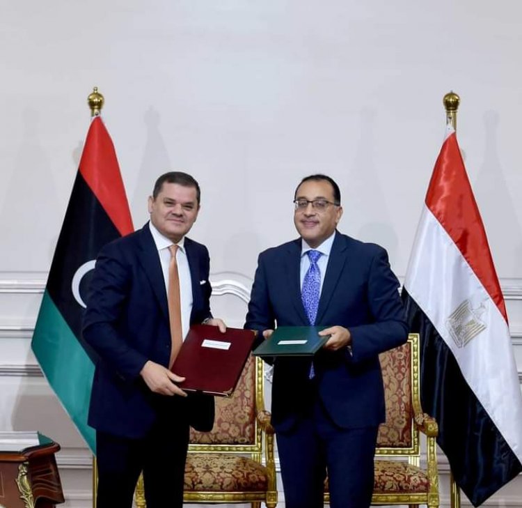 توقيع عدد من الاتفاقيات ومذكرات التعاون المشتركة بين مصر وليبيا