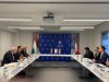عبد الوهاب  يبحث فرص الاستثمار المشترك مع ممثلي الحكومة المجرية