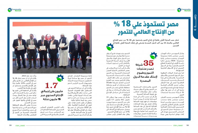 إقرأ في العدد الجديد من كومودتي ماركت .."فوود أفريكا" يثبت أقدامة بين المعارض العالمية الكبري بالقطاع الغذائي 