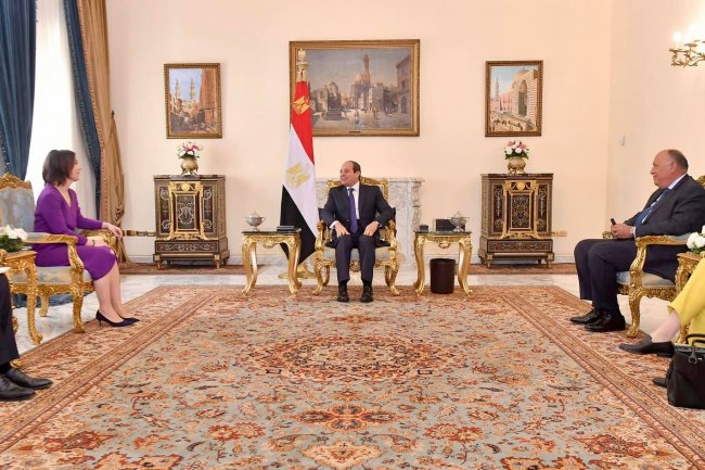 الرئيس السيسي يؤكد حرص مصر على تعزيز العلاقات مع ألمانيا في مختلف المجالات