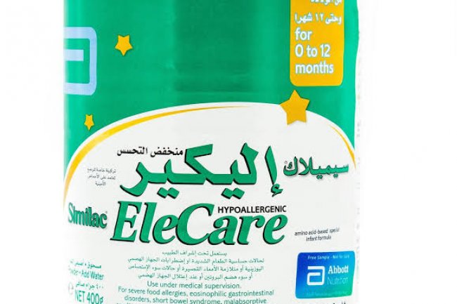 إعادة عبوات حليب «إليكير» إلى أماكن شراؤها