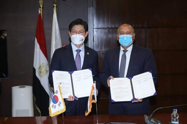 توقيع مذكرة تفاهم بين مصر وكوريا الجنوبية للتعاون الشامل في مجال السكك الحديدية
