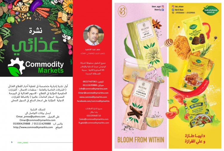 إقرأ في العدد الجديد من مجلة كومودتي ماركت وتغطية خاصة لمعرض جلفود دبي 2022