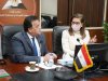 وزيرا التخطيط والتعليم العالي يناقشا الخطة الاستثمارية للعام المالي 2022/2023