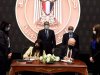رئيس الوزراء يشهد التوقيع على اتفاقية التسوية النهائية مع شركة "فيكا" الفرنسية