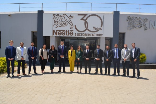 «نستله مصر» تستقبل سفيرة سويسرا بمصنعها بالسادس من أكتوبر