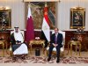 تفاصيل مباحثات الرئيس السيسى وأمير قطر