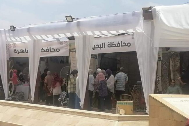  تنظيم المعرض الأول للحرف التراثية  لمحافظات مسار رحلة العائلة المقدسة 