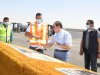 الرئيس السيسي يتفقد سير العمل بكورنيش المقطم