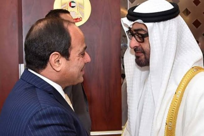 السيسي يشيد برؤية الشيخ محمد بن زايد لتحقيق التنمية والرخاء في  دولة الامارات 