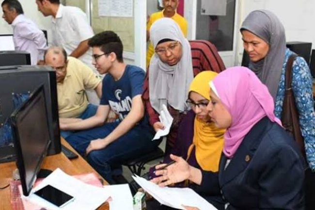 تنسيق المرحلة الأولى..89 % علمى علوم و83 % للشعبة الهندسية و64.51 للأدبى