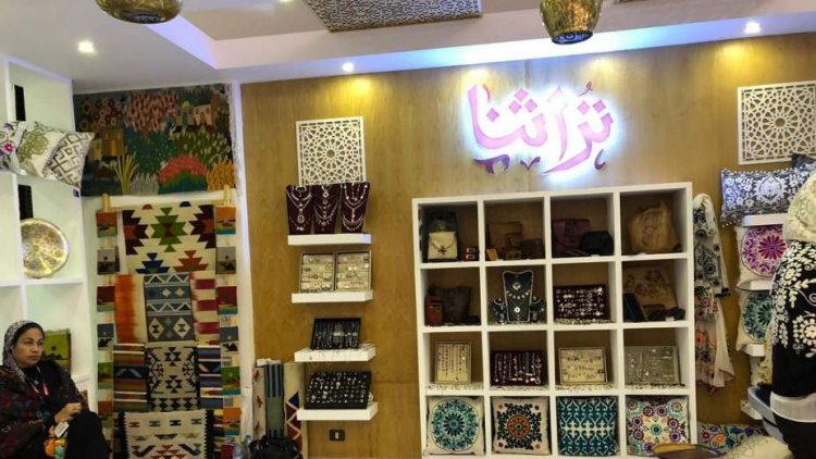 53 عارض وعارضة يشاركون في معرض تراثنا للحرف اليدوية والتراثية