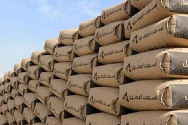 39.5 % ارتفاعا فى أسعار الأسمنت خلال الشهر الجاري  
