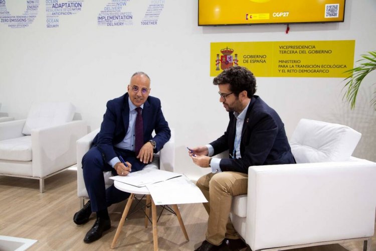 اتفاق بين مصرو الوكالة الإسبانية للتعاون الإنمائي لدعم أهداف المناخ في COP27