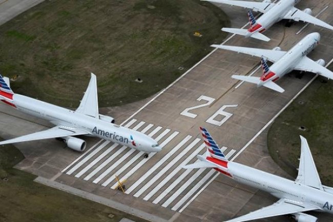 توقف جميع الرحلات الجوية الأمريكية  