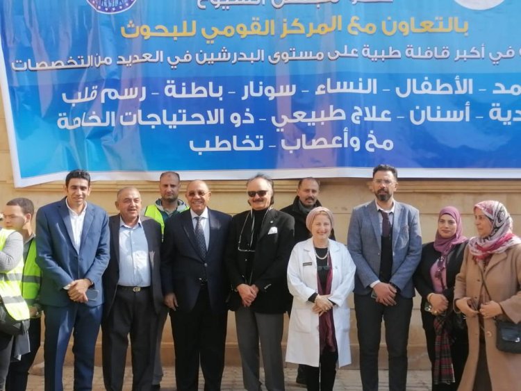"مستقبل وطن" يطلق قافلة طبية مجانية لخدمة أهالي البدرشين 