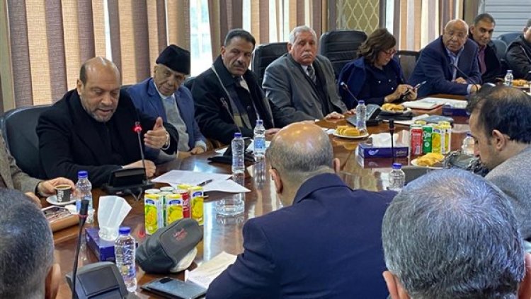 كواليس اجتماع غرفة الصناعات النسيجية مع قيادات وزارة التجارة والصناعة 