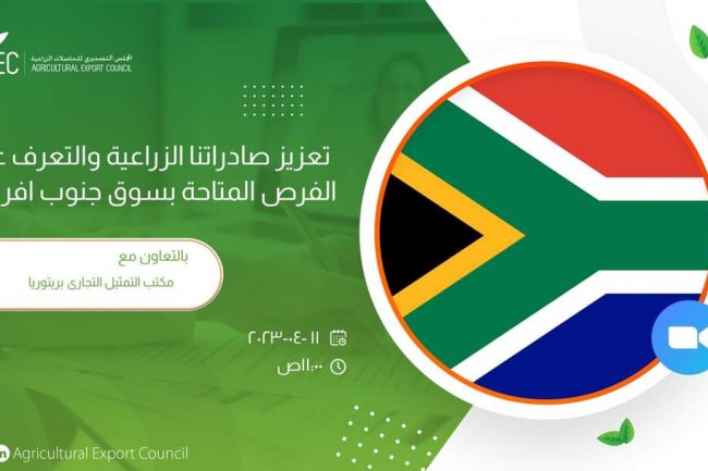 11 أبريل.. ندوة إلكترونية عن الفرص التصديرية المتاحة بجنوب إفريقيا 