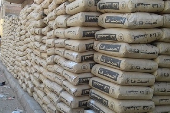 أسعار الأسمنت .. 1685 جنيهًا لطن «وادي النيل» 