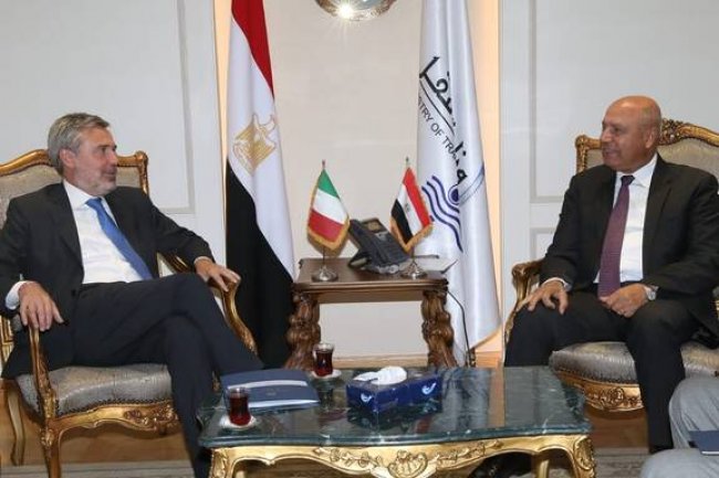 تدشين خط ملاحى لنقل الحاصلات الزراعية بين مصر وإيطاليا 