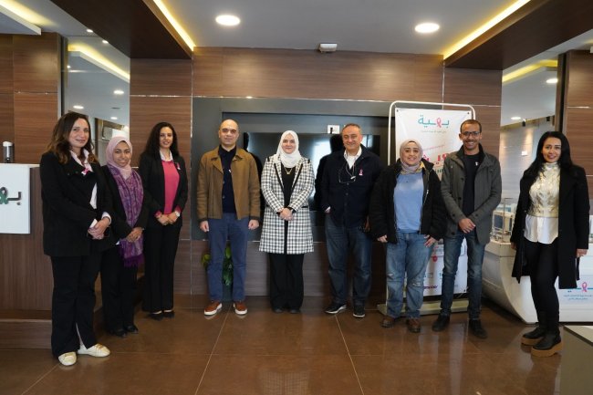 فريق EAR Media يزور فرع مؤسسة بهية بالشيخ زايد ويؤكد علي أهمية دعم محاربات السرطان